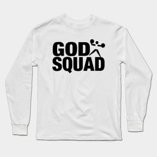 GOD SQUAD CHEERLEADER Long Sleeve T-Shirt